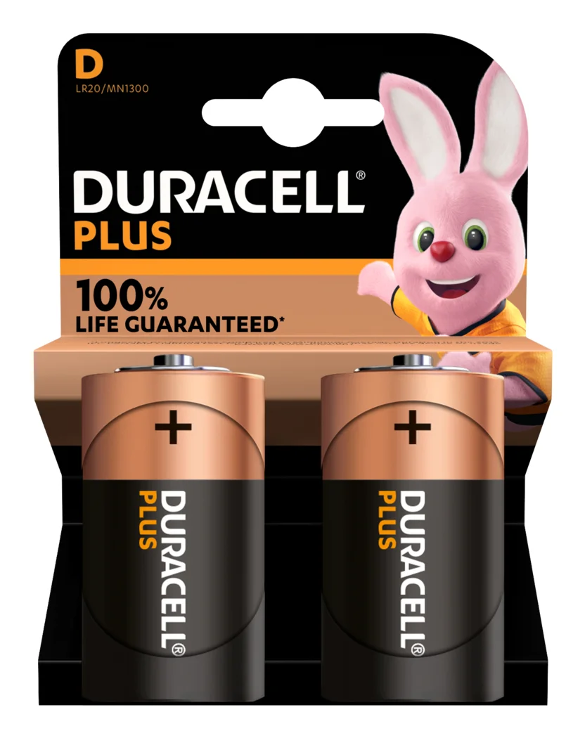 Duracell Plus 100 C Einwegbatterie Alkali