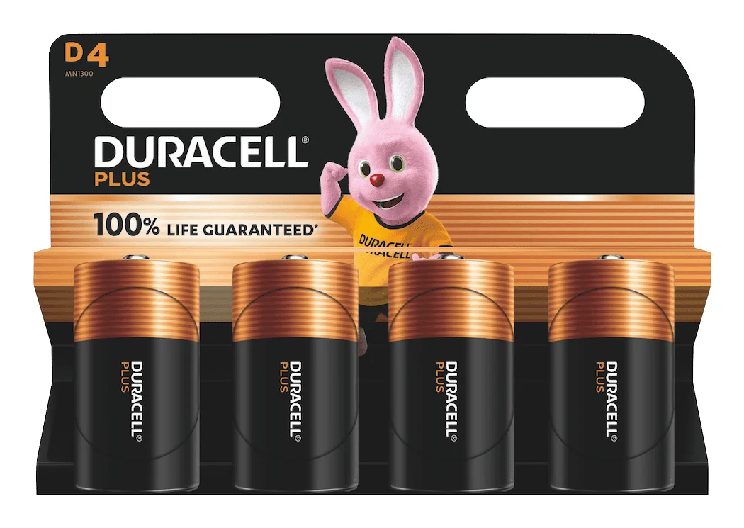 Duracell 142039 Haushaltsbatterie Einwegbatterie D Alkali