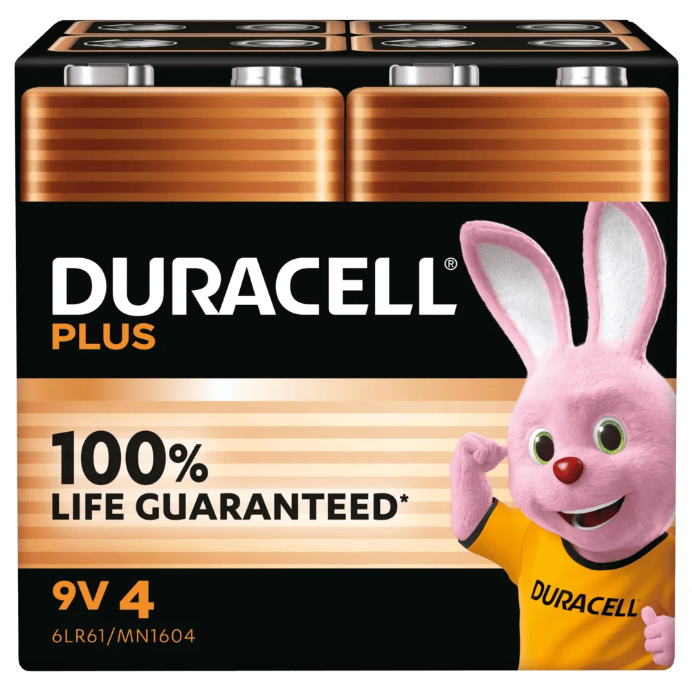 Duracell 142268 Haushaltsbatterie Einwegbatterie 6LR61 Alkali