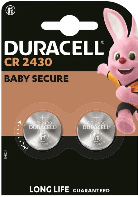 Duracell 152090 Haushaltsbatterie Einwegbatterie CR2430 Lithium