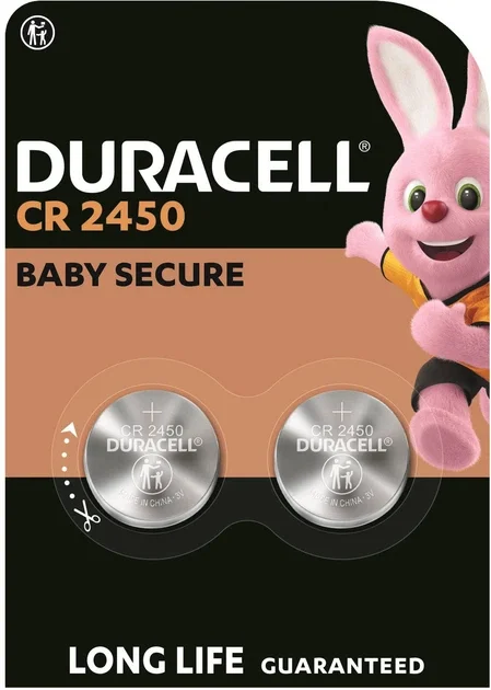 Duracell 152137 Haushaltsbatterie Einwegbatterie CR2450 Lithium