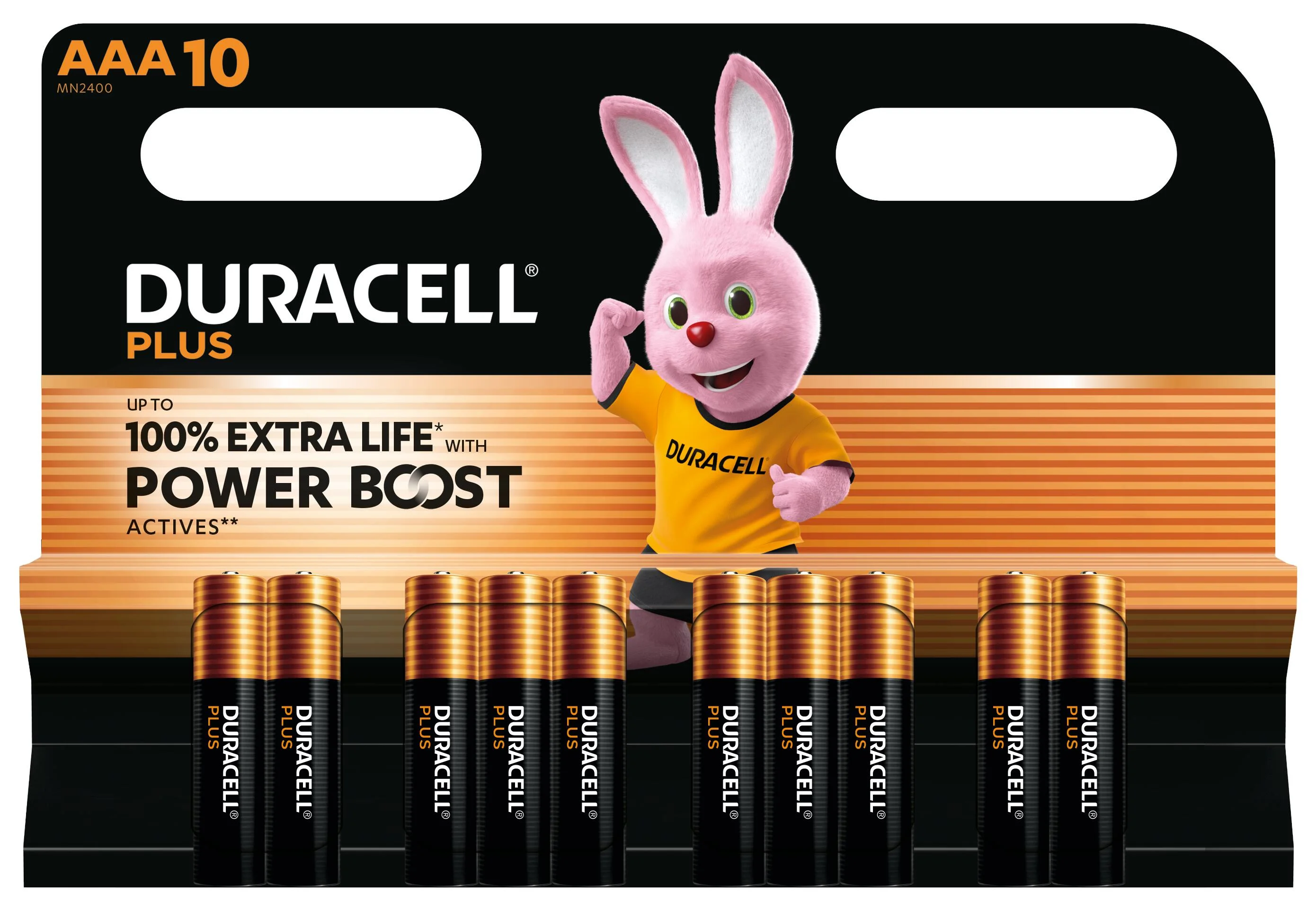 Duracell Plus Einwegbatterie AAA Alkali