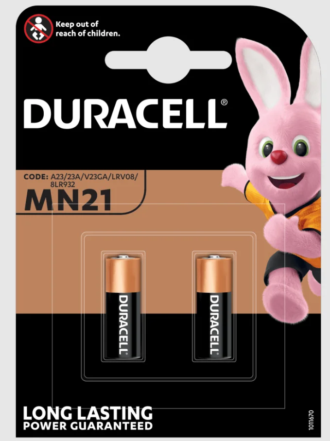 Duracell Knopfzelle MN21 Blister