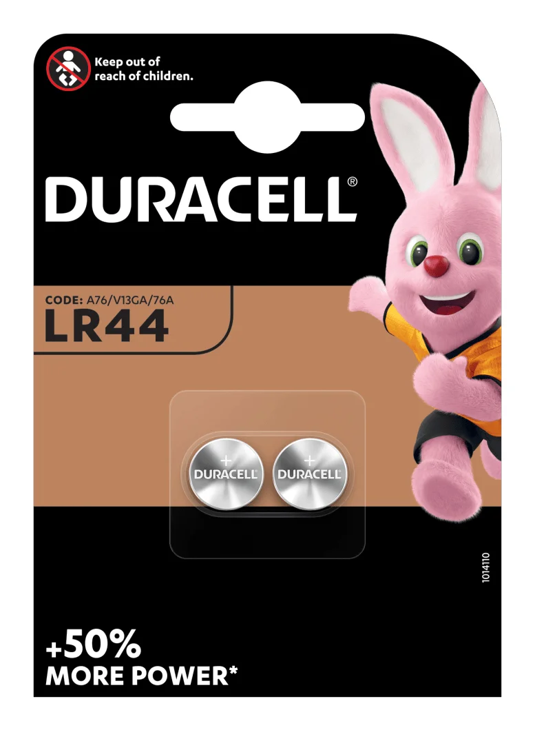 Duracell LR44 Einwegbatterie Alkali