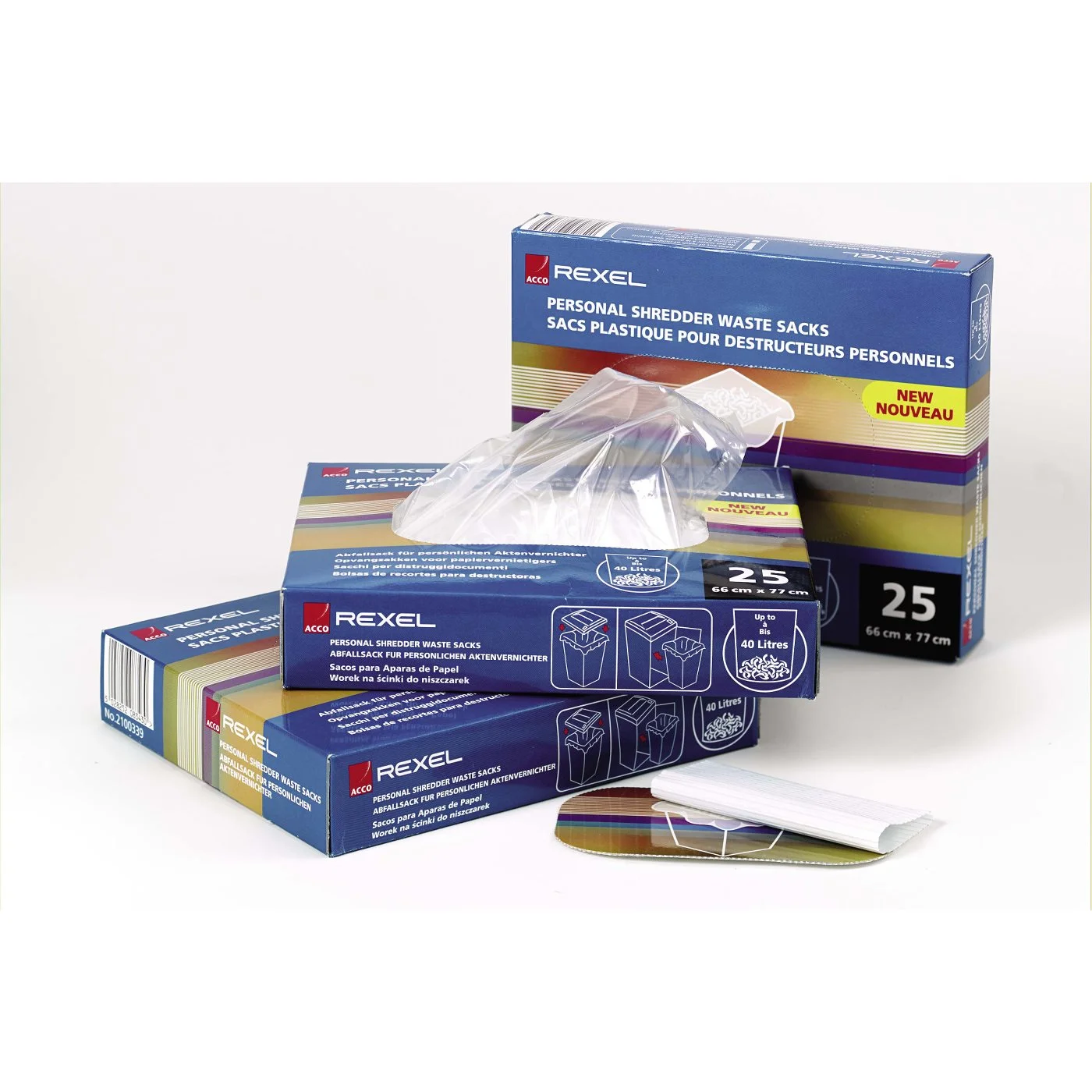 Rexel Shredder-Abfallsack 115 l(100)