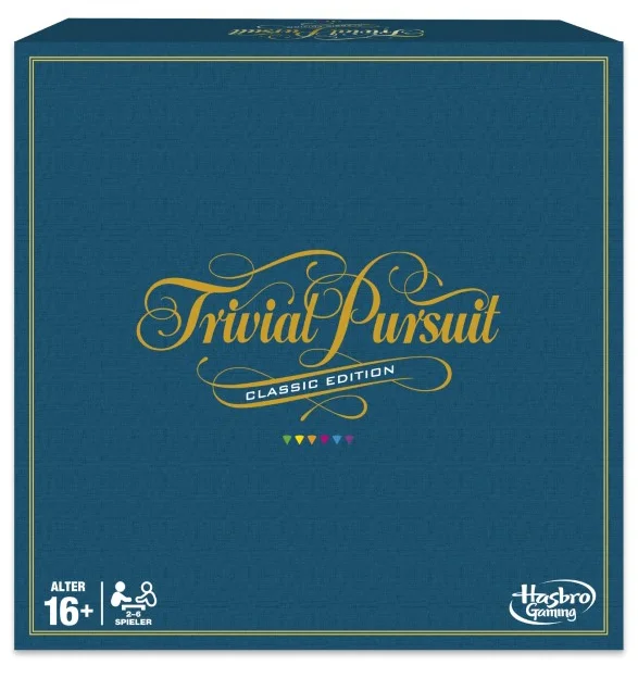 Hasbro Trivial Pursuit classic edition Brettspiel Bildend