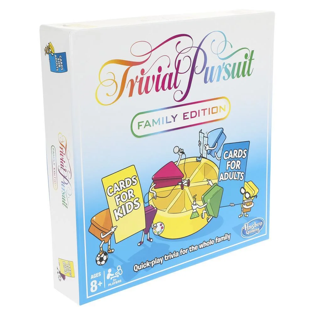 Hasbro Trivial Pursuit Family Edition Brettspiel Trivia