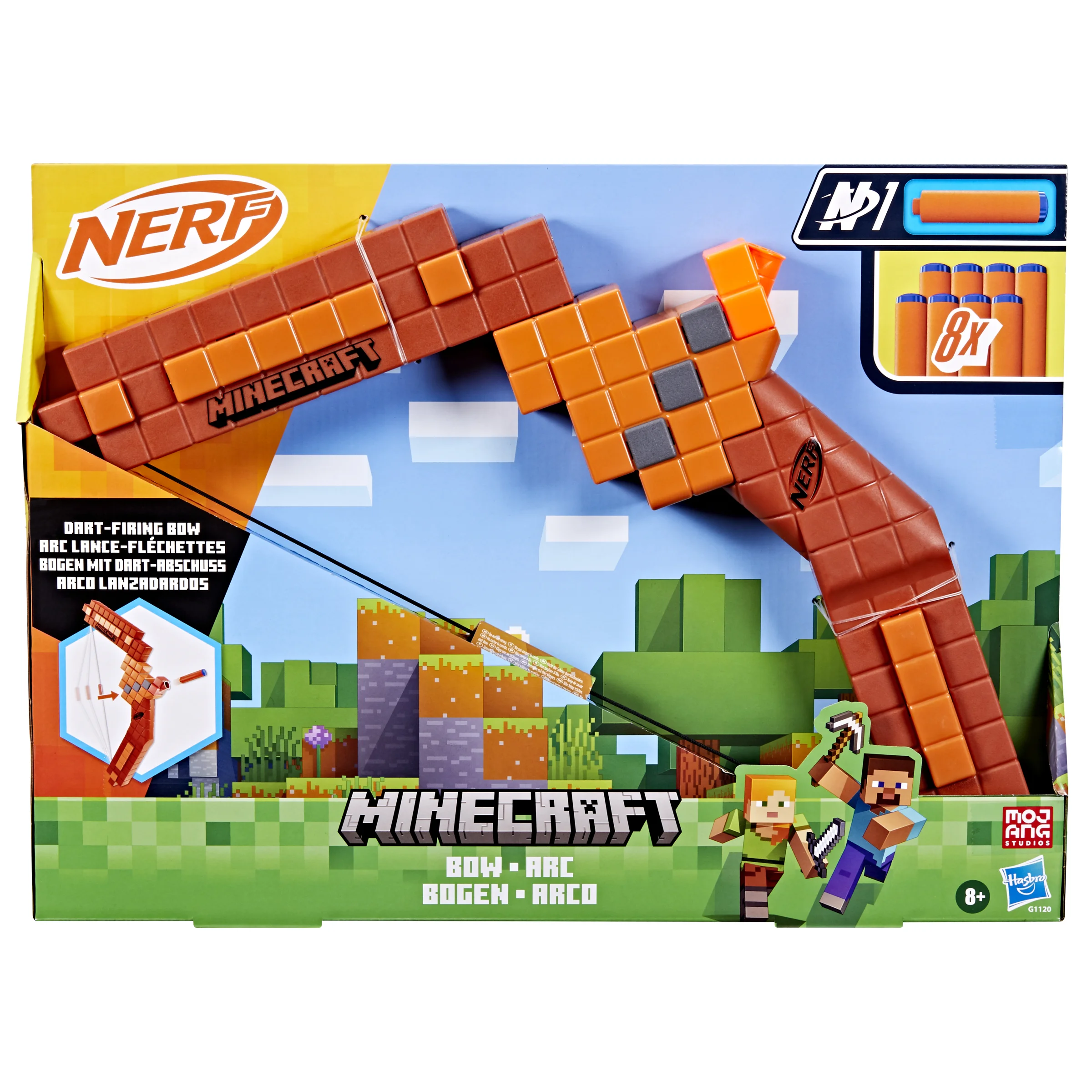 Nerf Minecraft Bogen
