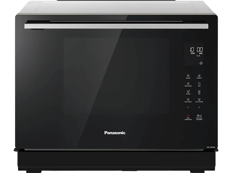 PANASONIC NN-CS89 LBGPG, Dampfbackofen (1000 Watt, Grillfunktion, Heißluftfunktion & Dampffunktion)