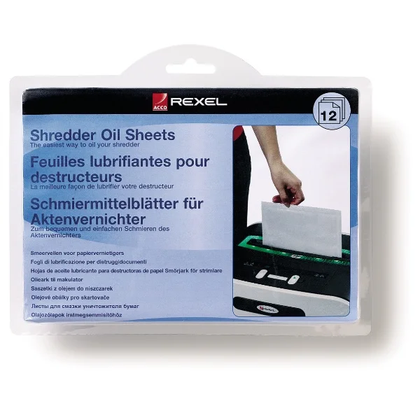 Rexel Ölblätter für Aktenvernichter (12)