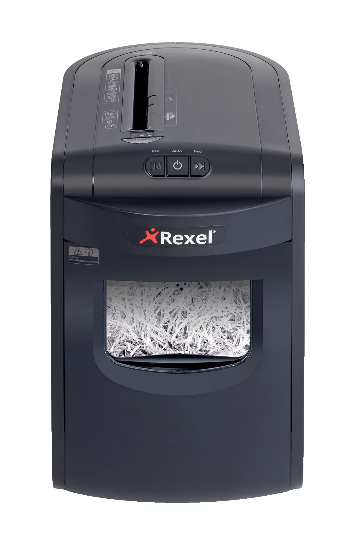 Rexel 2105015EU Aktenvernichter Kreuzschreddern 65 dB Schwarz