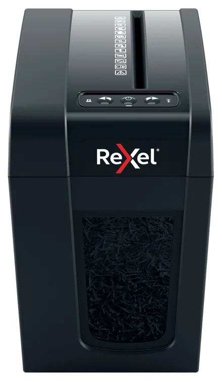 Rexel Secure X6-SL Aktenvernichter Kreuzschreddern 55 dB Schwarz