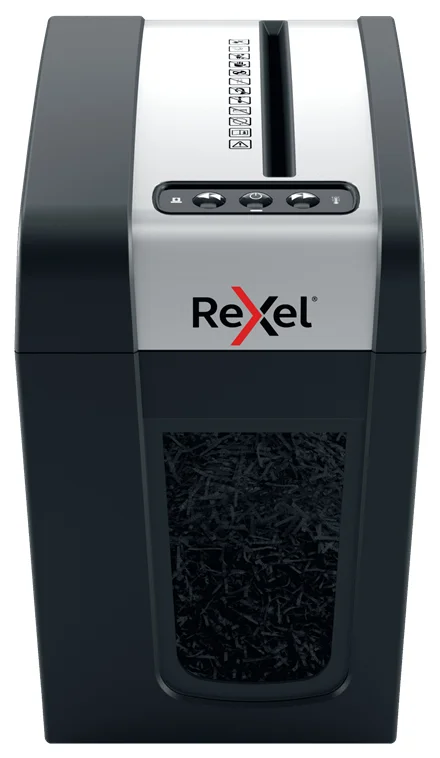 Rexel MC3-SL Aktenvernichter Mikrogeschnittene Zerkleinerung 55 dB Schwarz