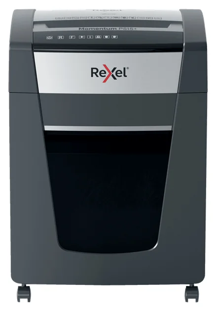 Rexel P515+ Aktenvernichter Mikrogeschnittene Zerkleinerung 55 dB Schwarz