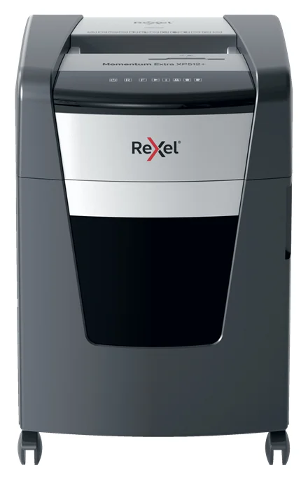 Rexel XP512+ Aktenvernichter Mikrogeschnittene Zerkleinerung 55 dB Schwarz