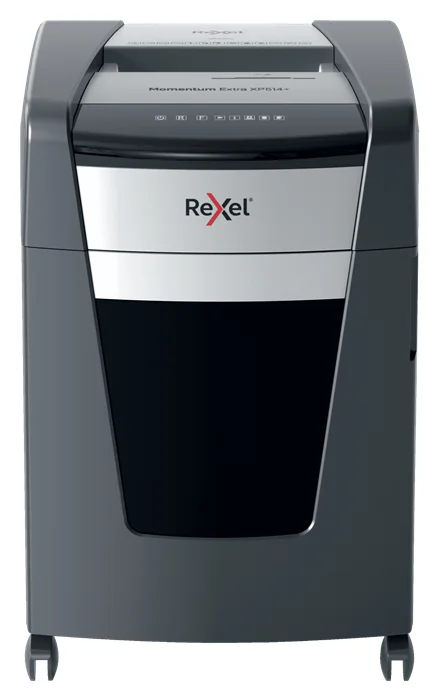 Rexel XP514+ Aktenvernichter Mikrogeschnittene Zerkleinerung 55 dB Schwarz