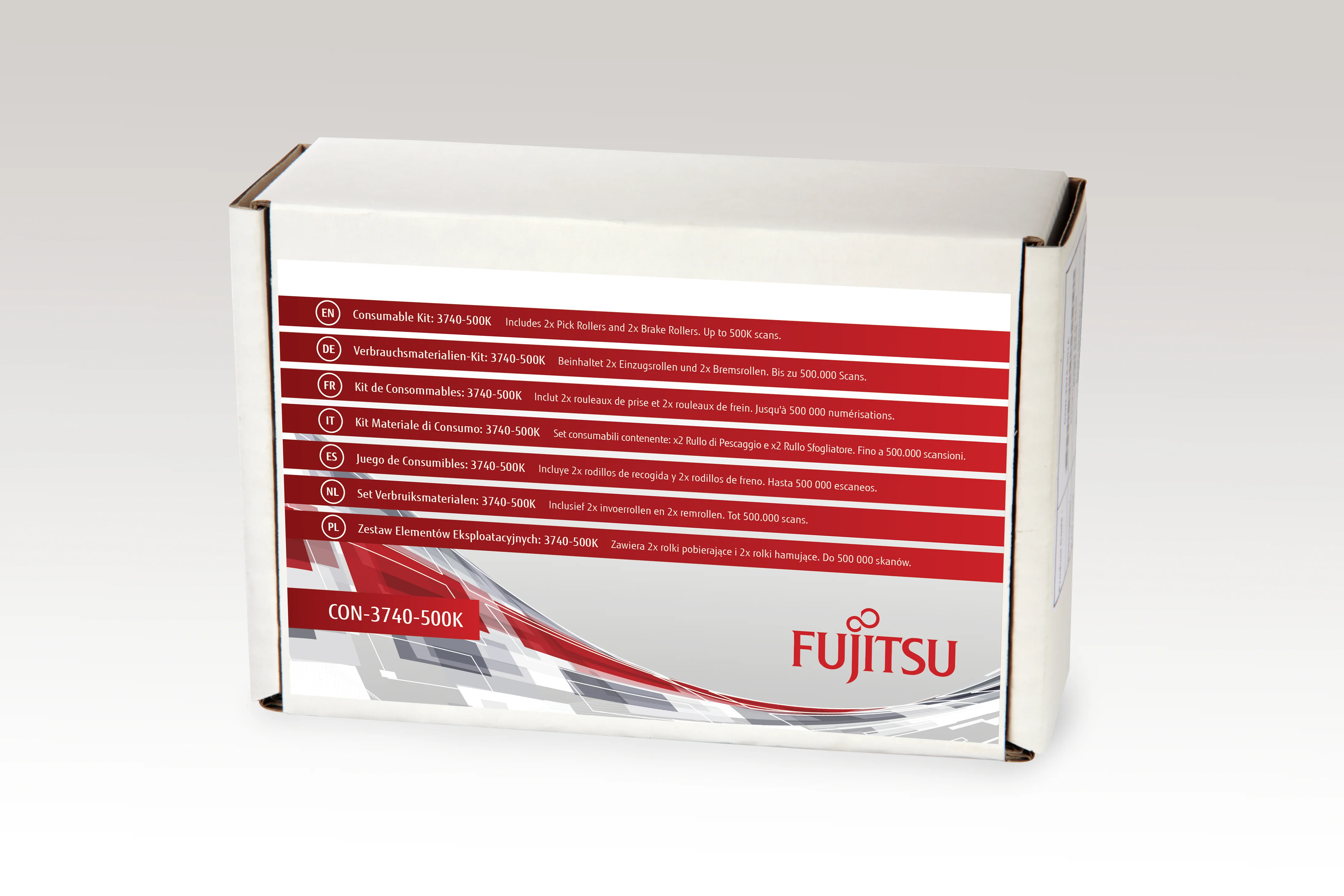 Fujitsu 3740-500K Verbrauchsmaterialienset