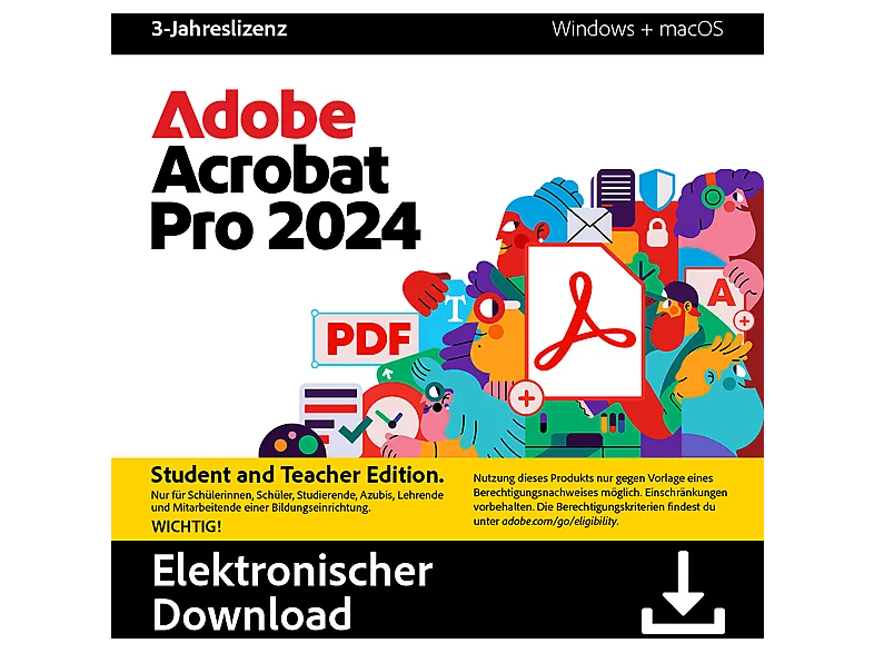 ESD Acrobat Pro STE 2024 3Y - [PC/MAC]