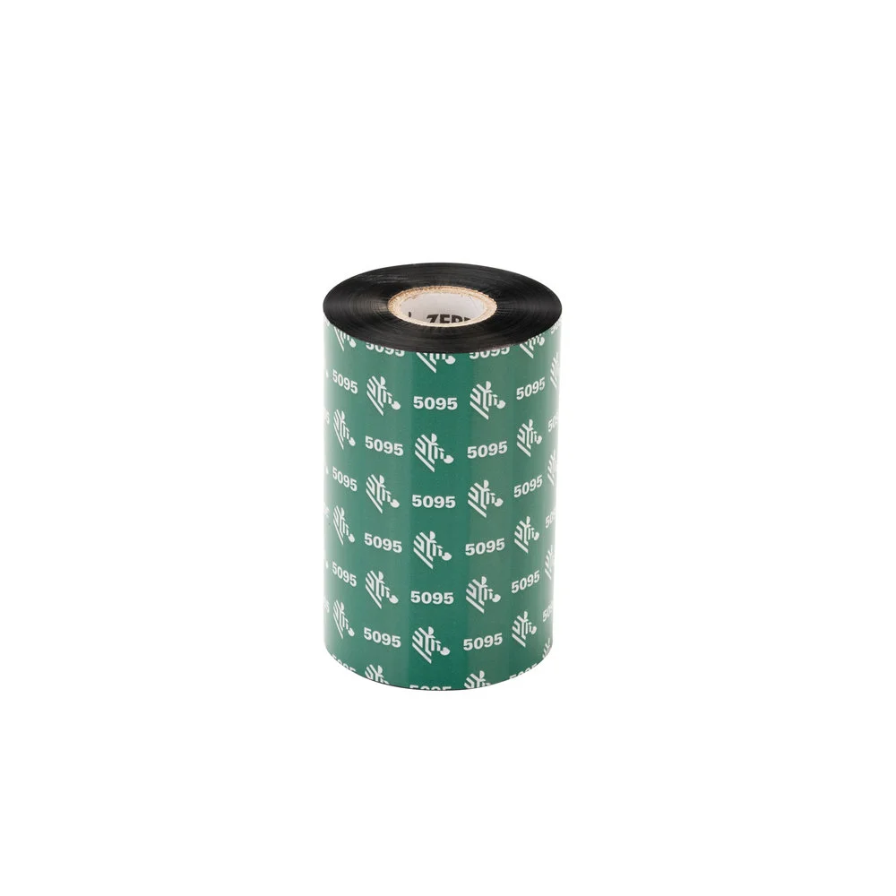 Zebra 5095 Resin Thermoband 450 m Schwarz