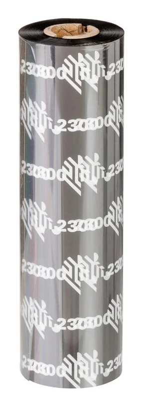 Zebra 2300 Wax Thermoband 450 m Schwarz
