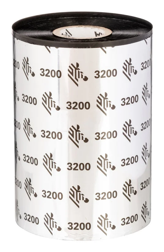 Zebra 3200 Wax/Resin Thermoband 74 m Schwarz