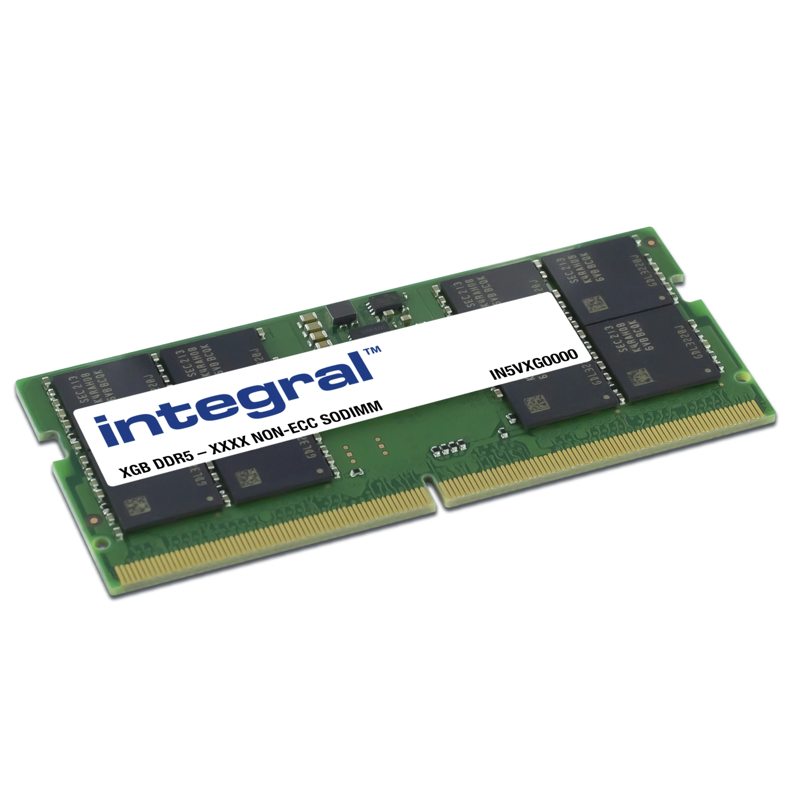 Integral IN5V16GNJRDX Speichermodul 16 GB 1 x 16 GB DDR5 262-pin SO-DIMM