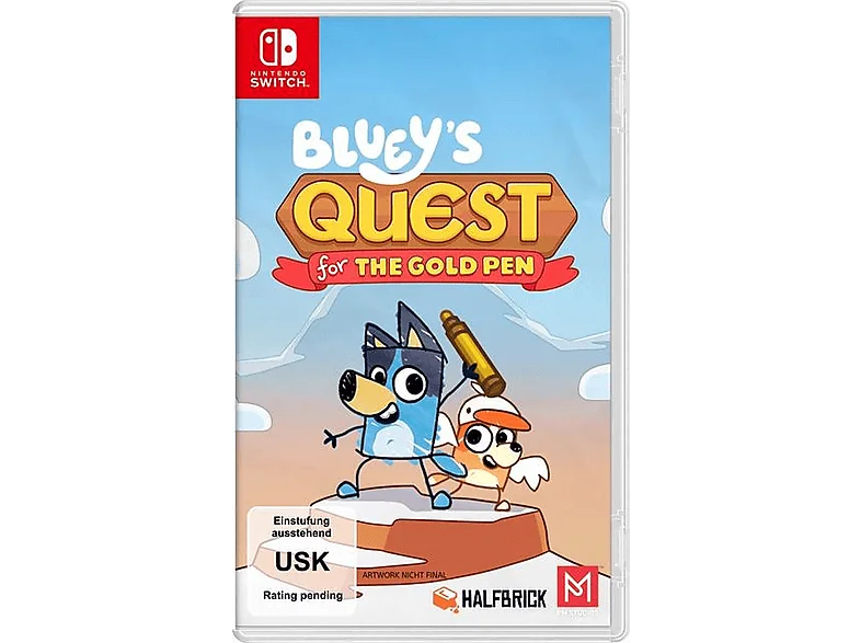 Bluey's Quests for the Gold Pen - [Nintendo Switch]