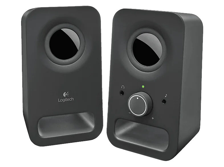 LOGITECH Z150 PC-Lautsprecher (2.0, Schwarz