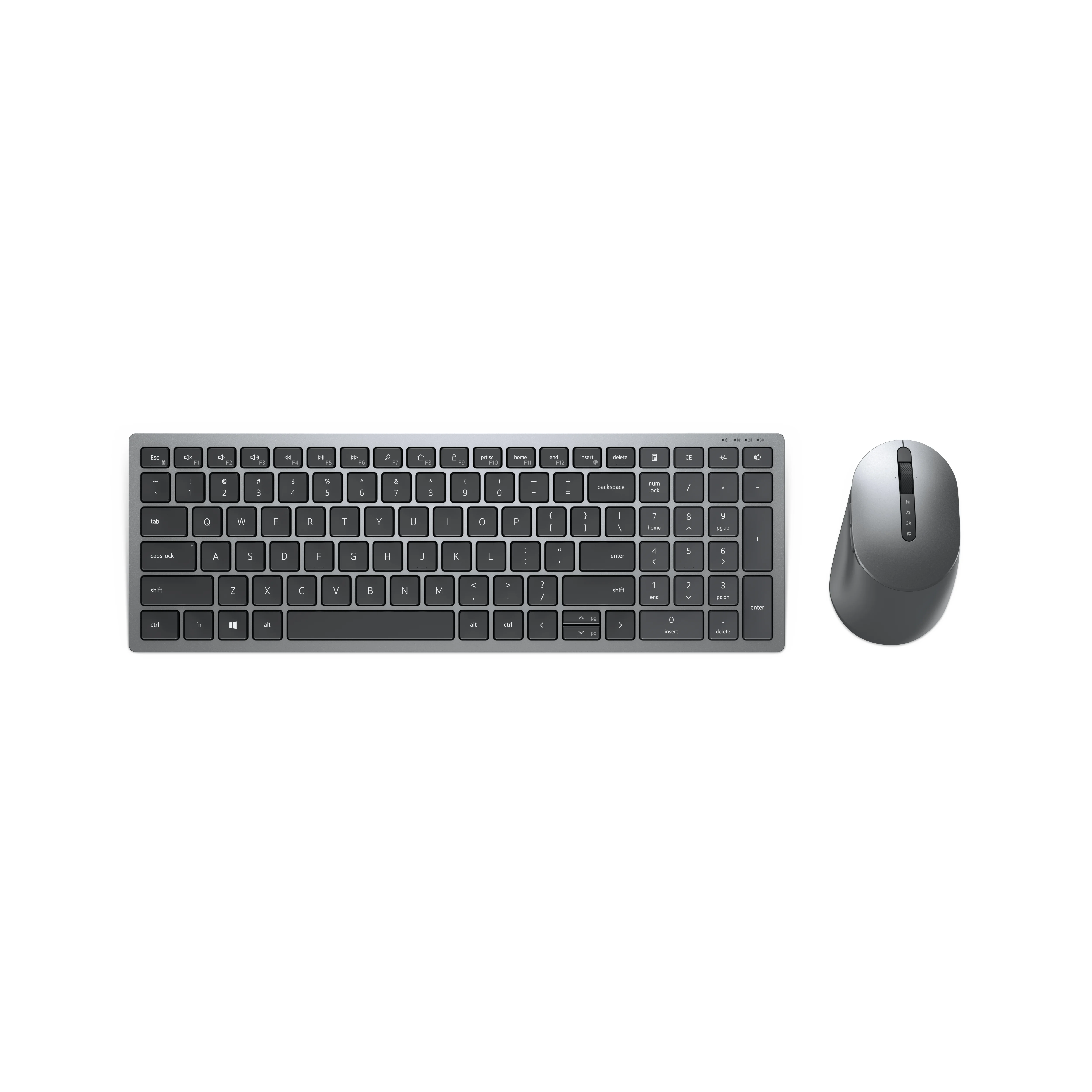 DELL Pro Plus kompakte Tastatur und Maus – KM7120W - US international (QWERTY)