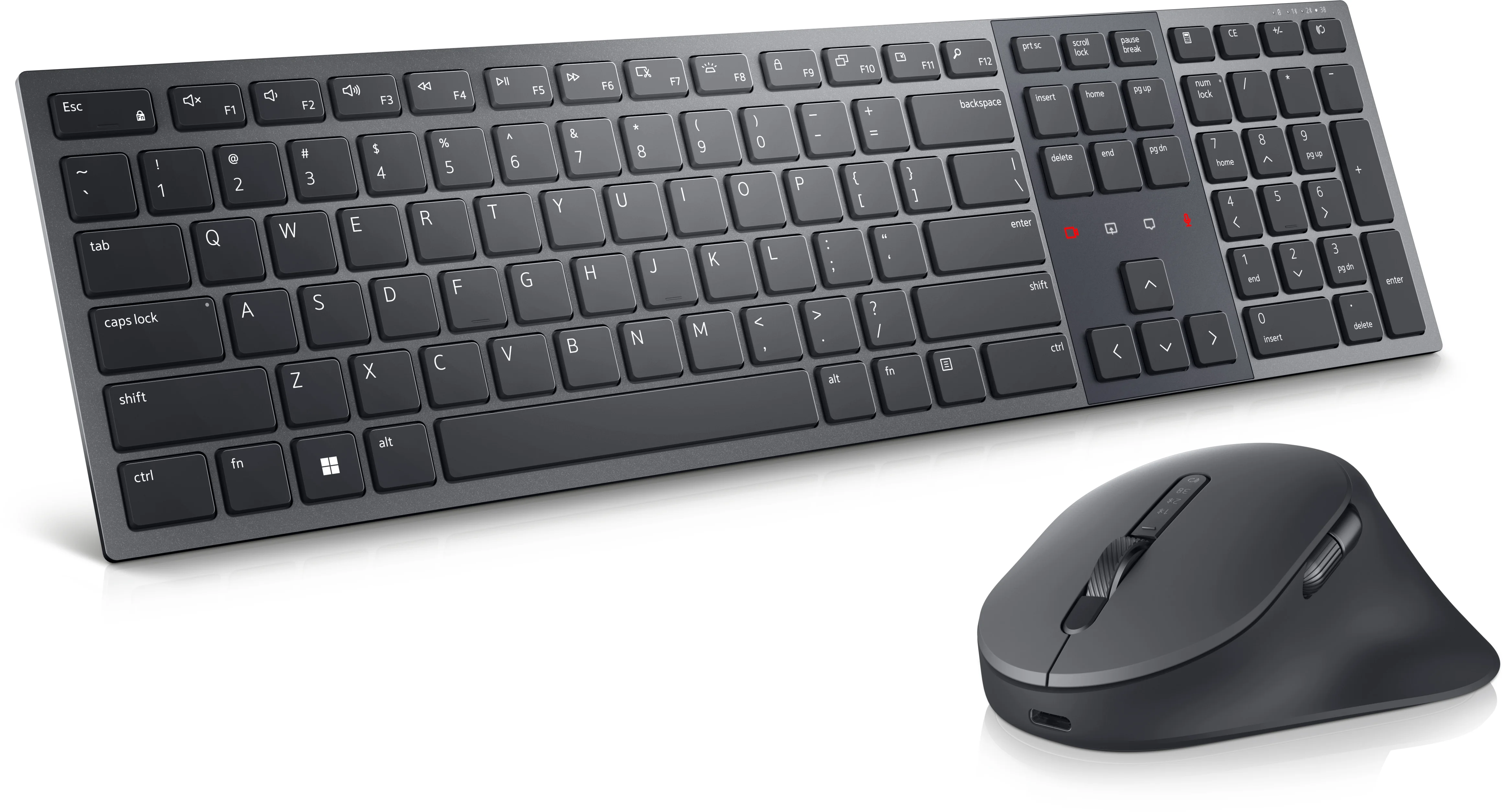 DELL Pro Premium Collaboration-Tastatur und -Maus – KM900 - US international (QWERTY)