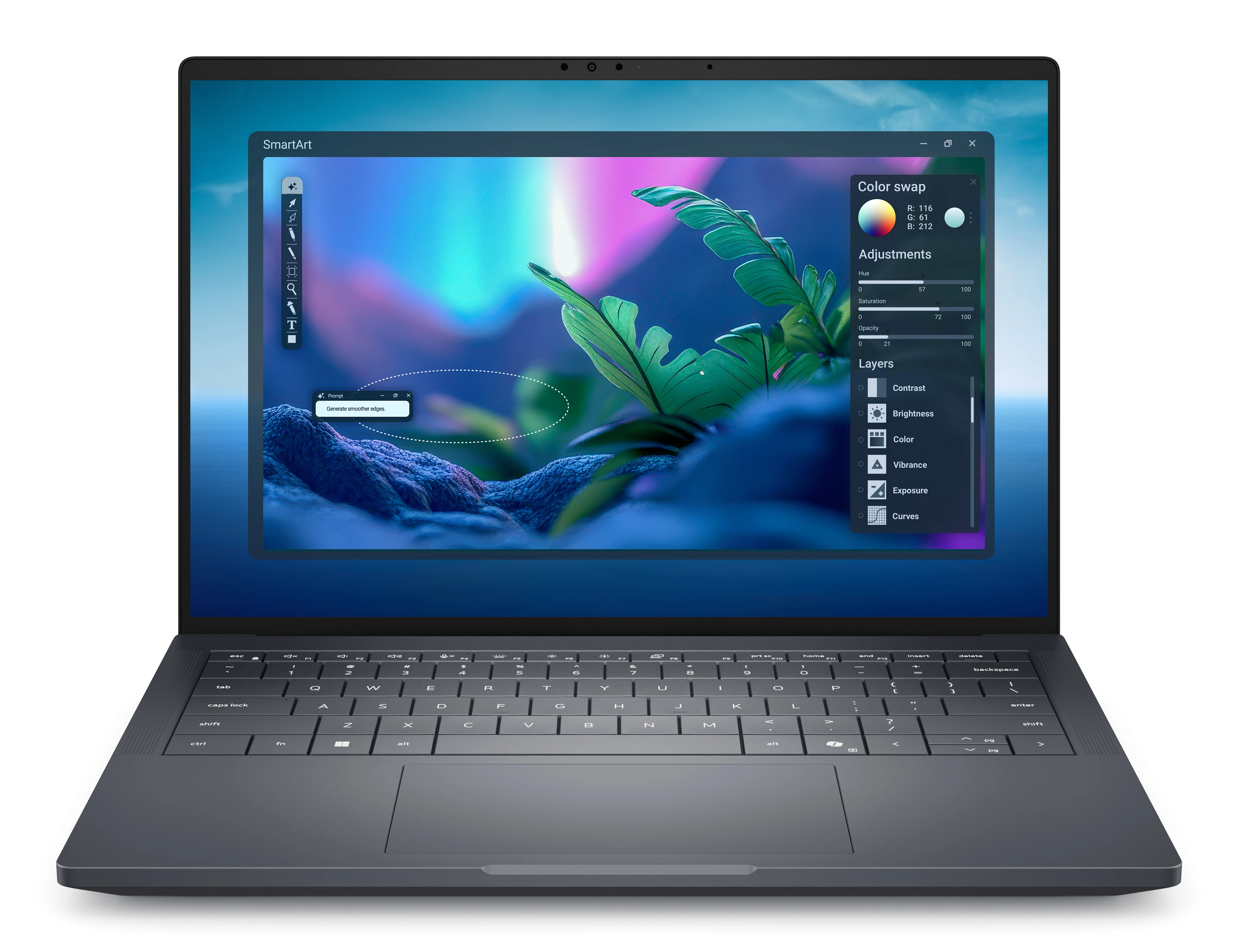DELL Pro Max 14 Premium MA14250 Intel Core Ultra 7 265H Laptop 35,6 cm (14") Full HD+ 32 GB LPDDR5x-SDRAM 1 TB SSD NVIDIA RTX PRO 2000 Blackwell Wi-Fi 7 (802.11be) Windows 11 Pro Grau Deutsch
