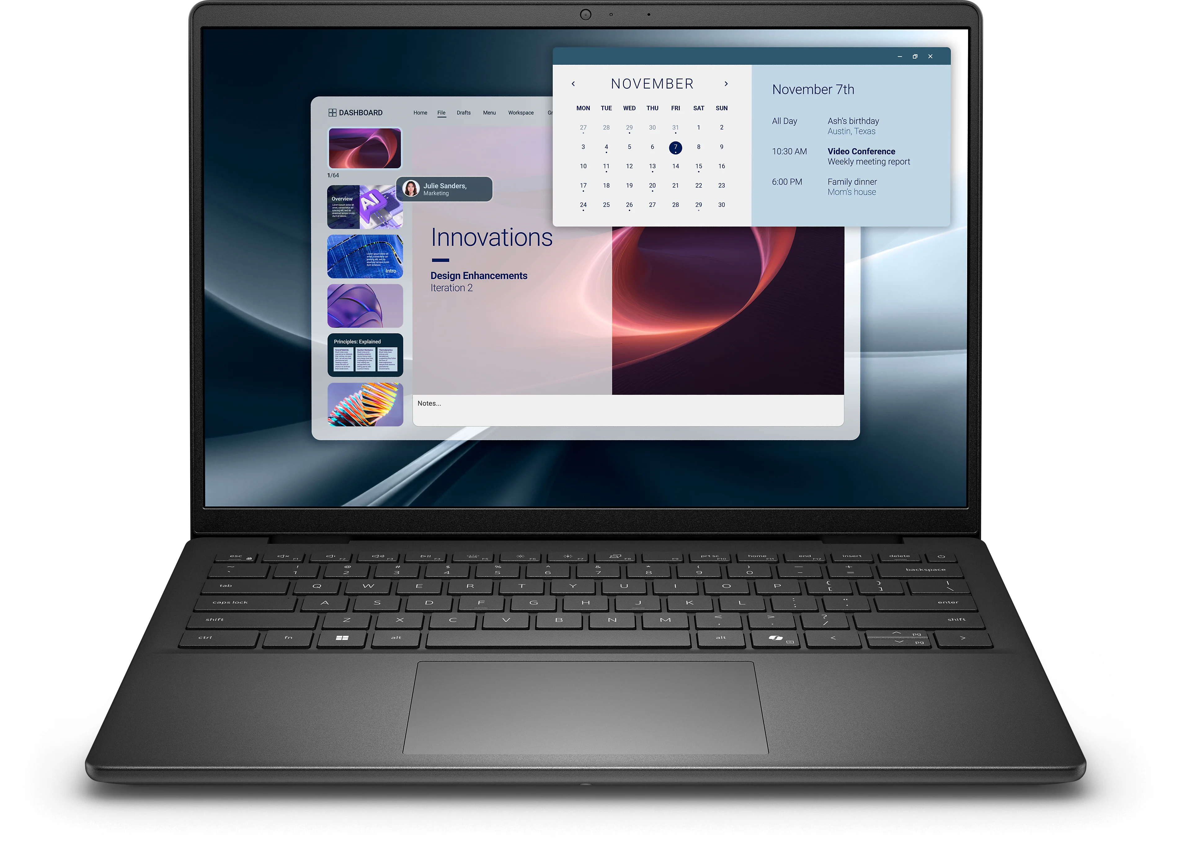 DELL Pro 14 Essential PV14255 AMD Ryzen™ 5 220 Laptop 35,6 cm (14") Full HD+ 16 GB DDR5-SDRAM 512 GB SSD Wi-Fi 6 (802.11ax) Windows 11 Pro Schwarz Deutsch
