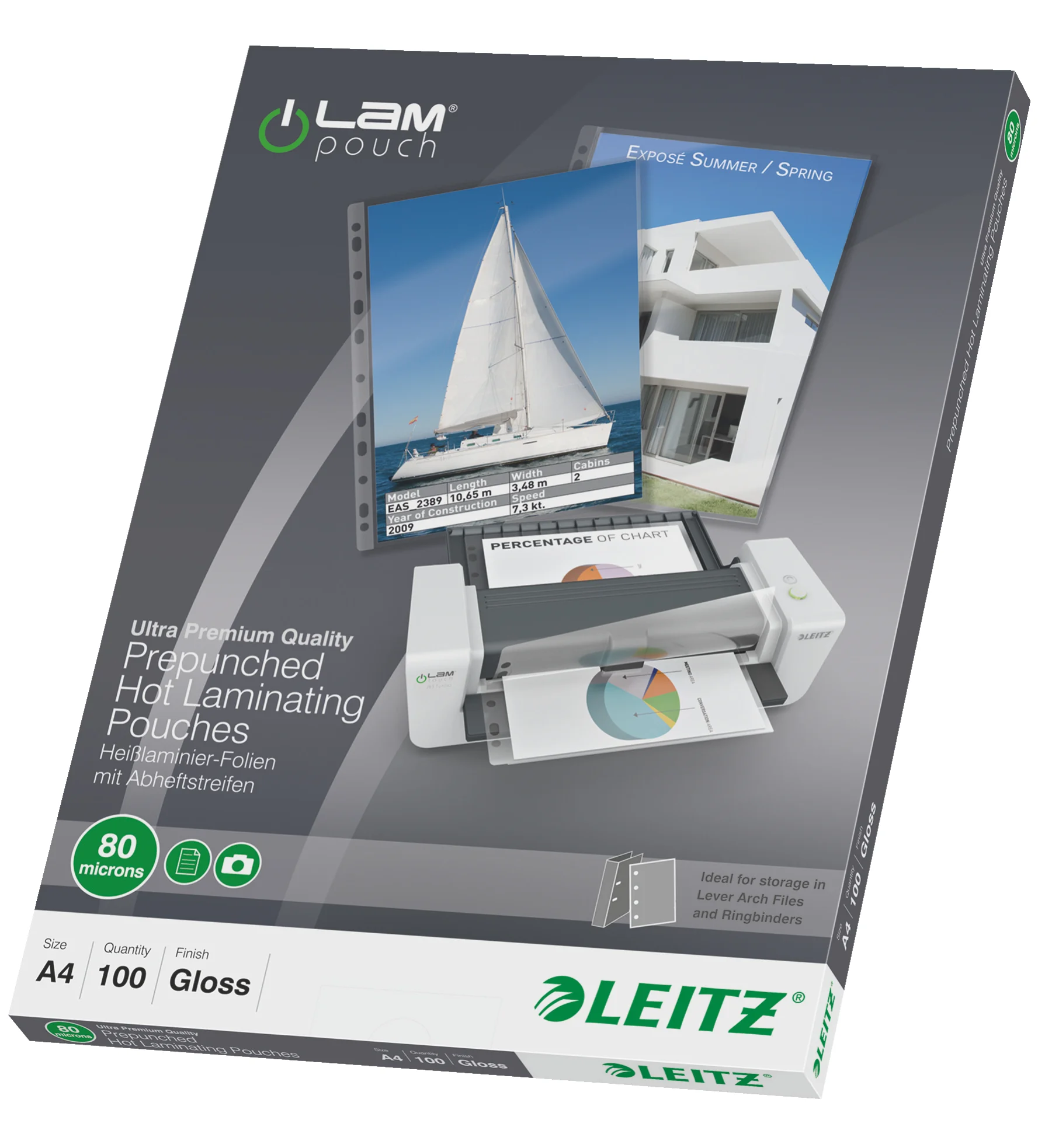 Leitz 16918 Laminierhülle 100 Stück(e)