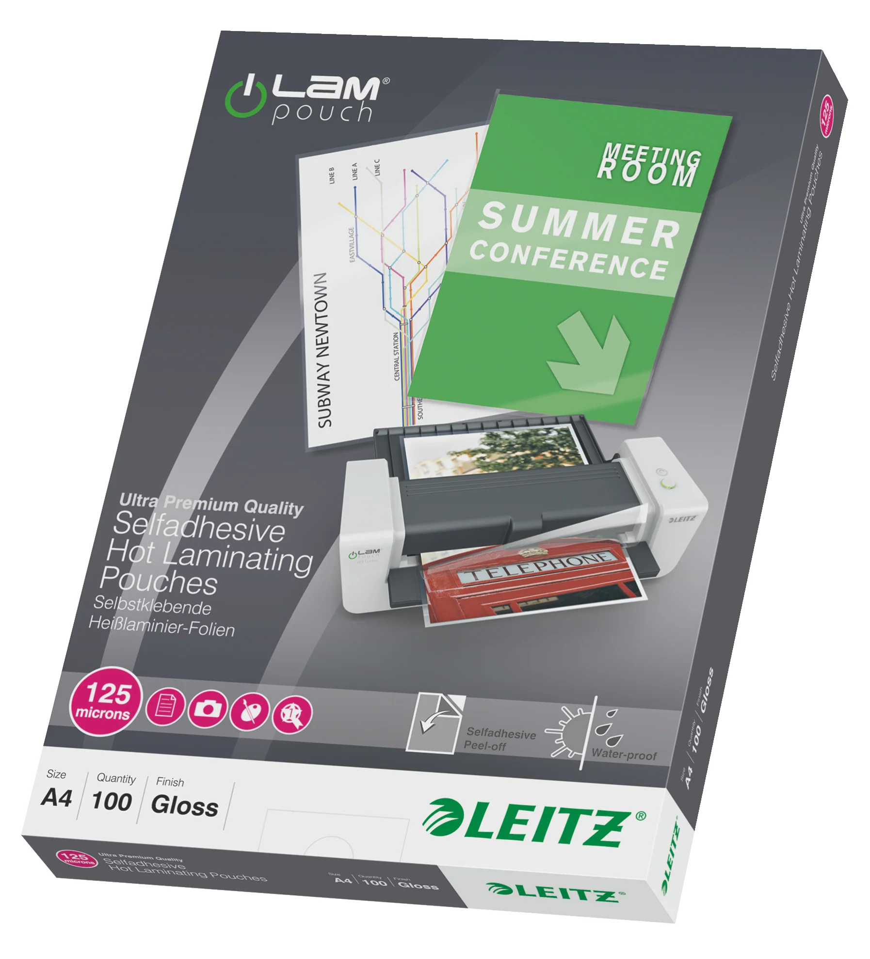 Leitz 16925 Laminierhülle 100 Stück(e)