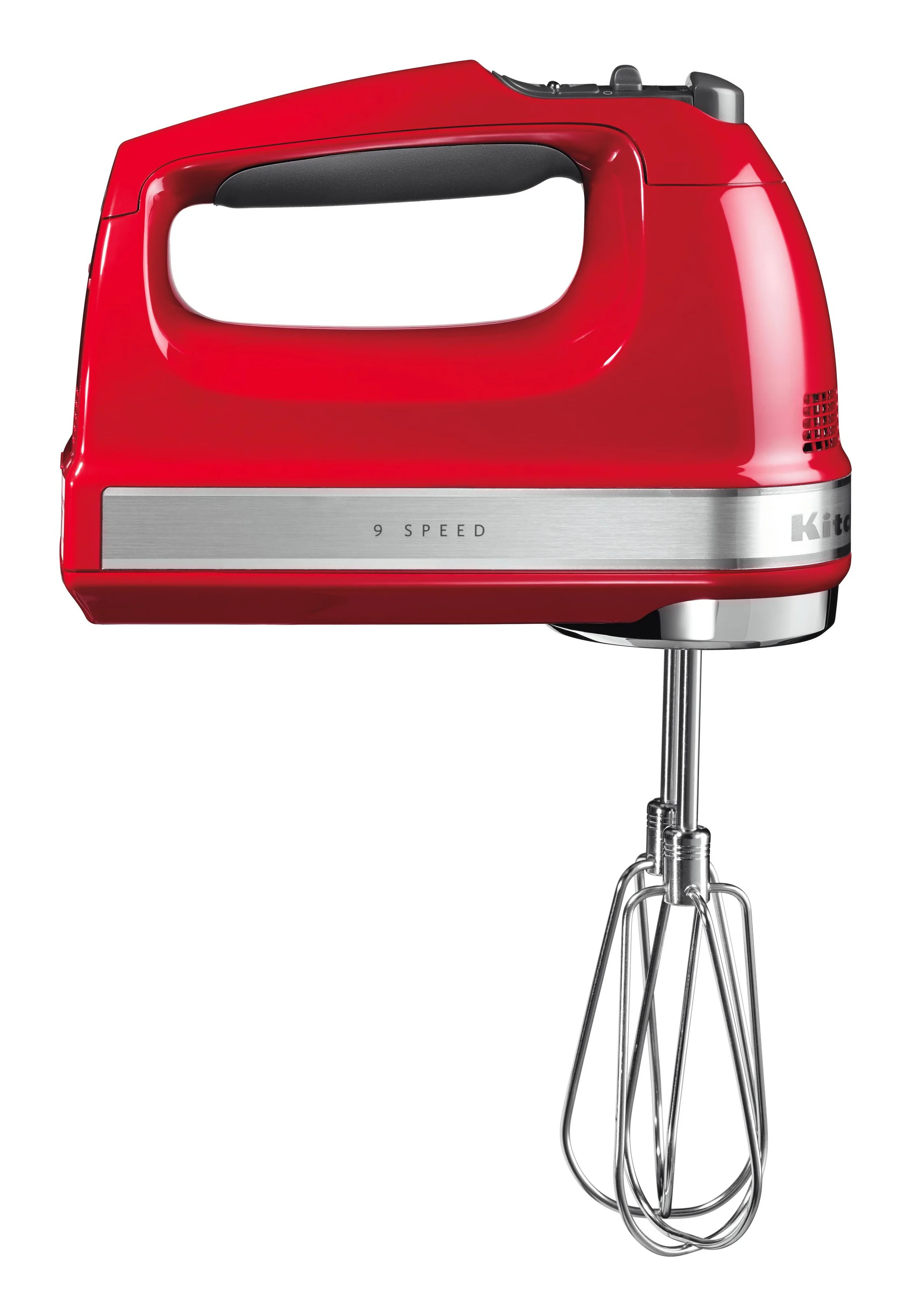 KitchenAid 5KHM9212EER Handmixer 85 W Rot, Silber