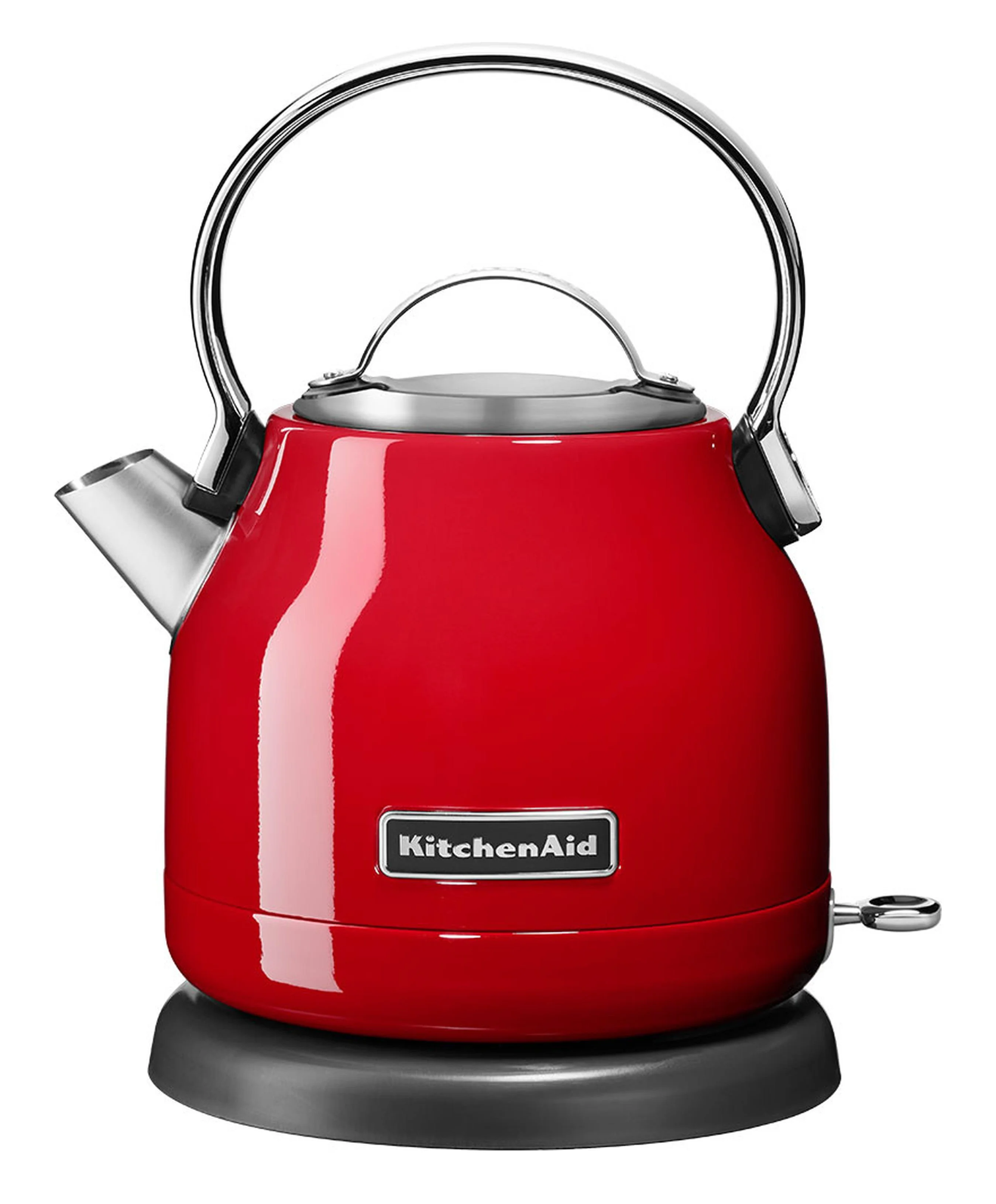 KitchenAid 5KEK1222EER Wasserkocher 1,25 l 2200 W Schwarz, Rot, Edelstahl