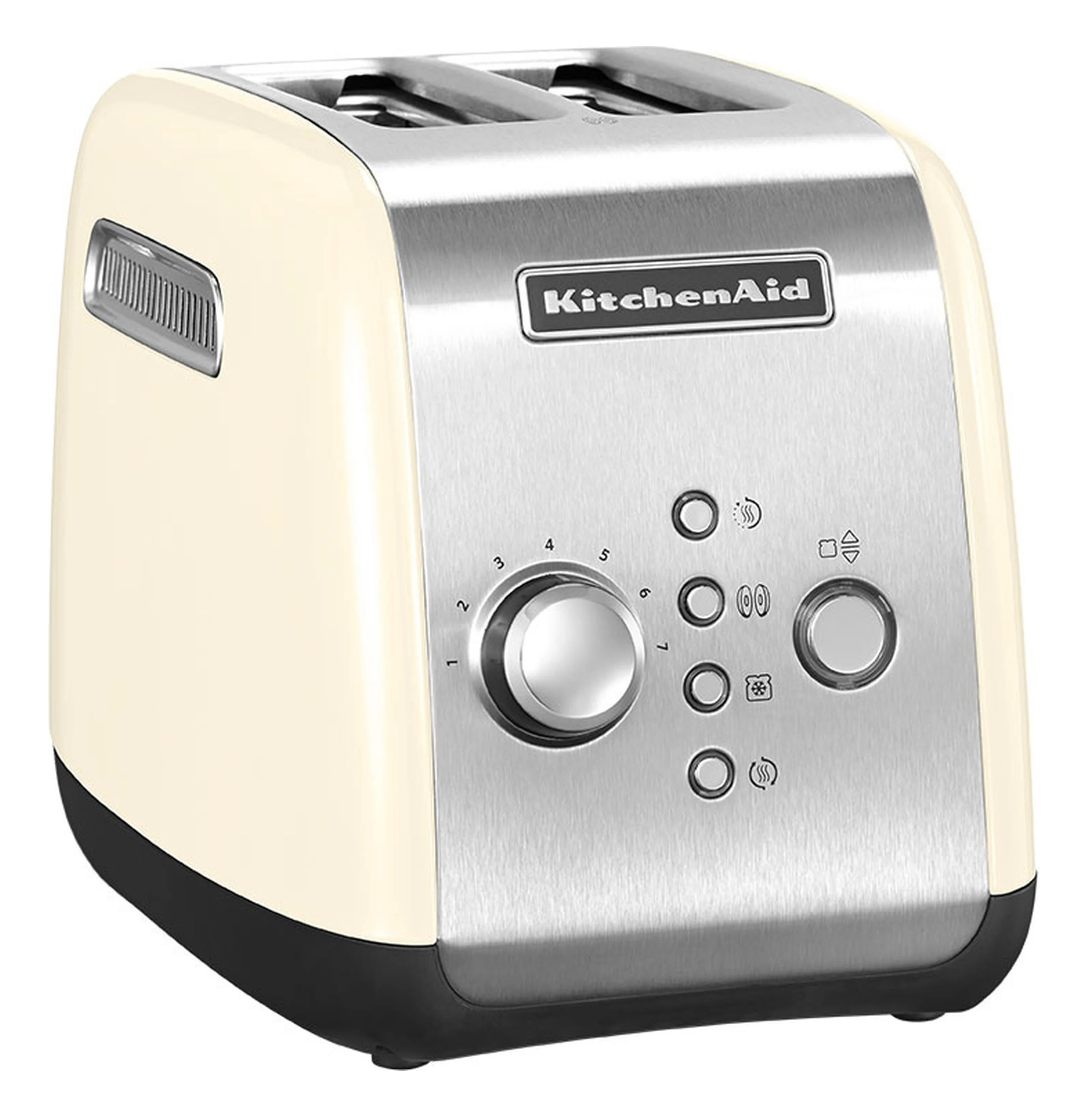 KitchenAid 5KMT221EAC 7 2 Scheibe(n) 1100 W Schwarz, Cremefarben, Edelstahl