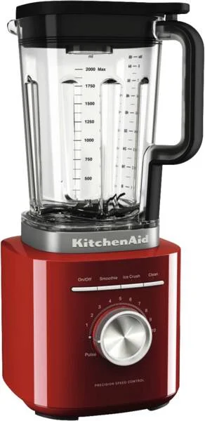 KitchenAid 5KSB2073EER 2 l Tischplatten-Mixer 1200 W Schwarz, Rot
