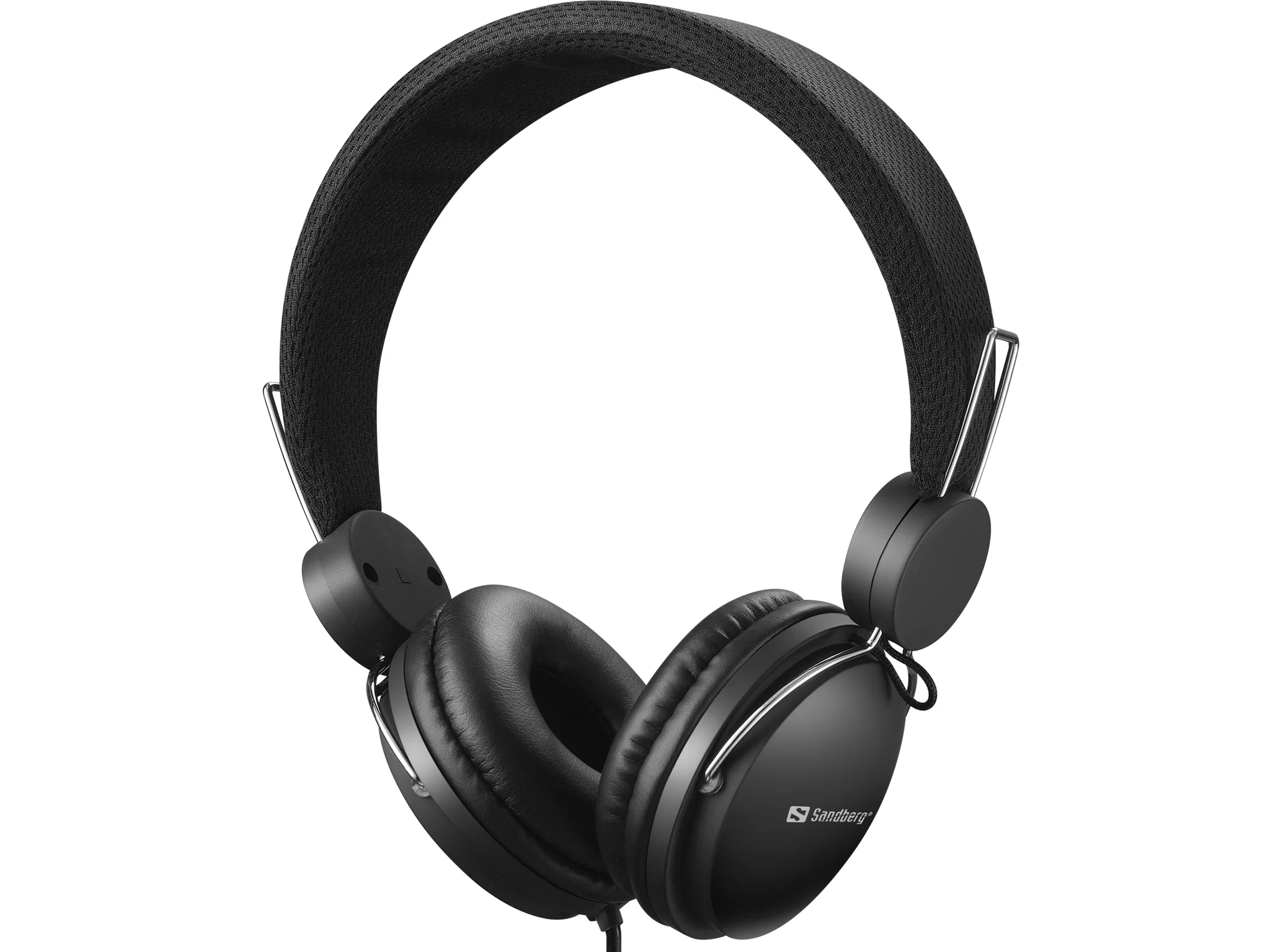 Sandberg 126-34 Kopfhörer & Headset Kabelgebunden Kopfband Anrufe/Musik Schwarz
