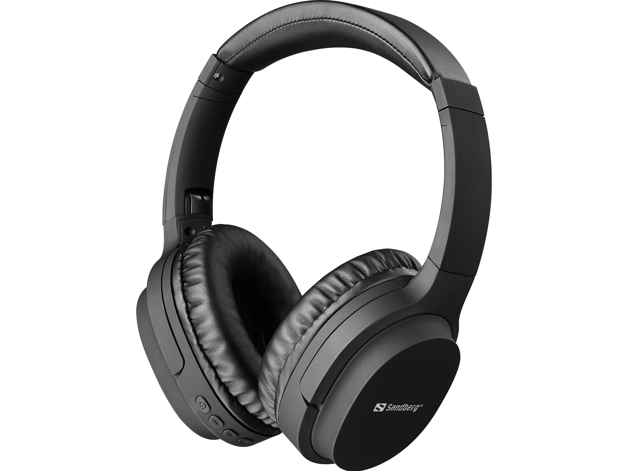 Sandberg 126-37 Kopfhörer & Headset Verkabelt & Kabellos Kopfband Anrufe/Musik USB Typ-C Bluetooth Schwarz
