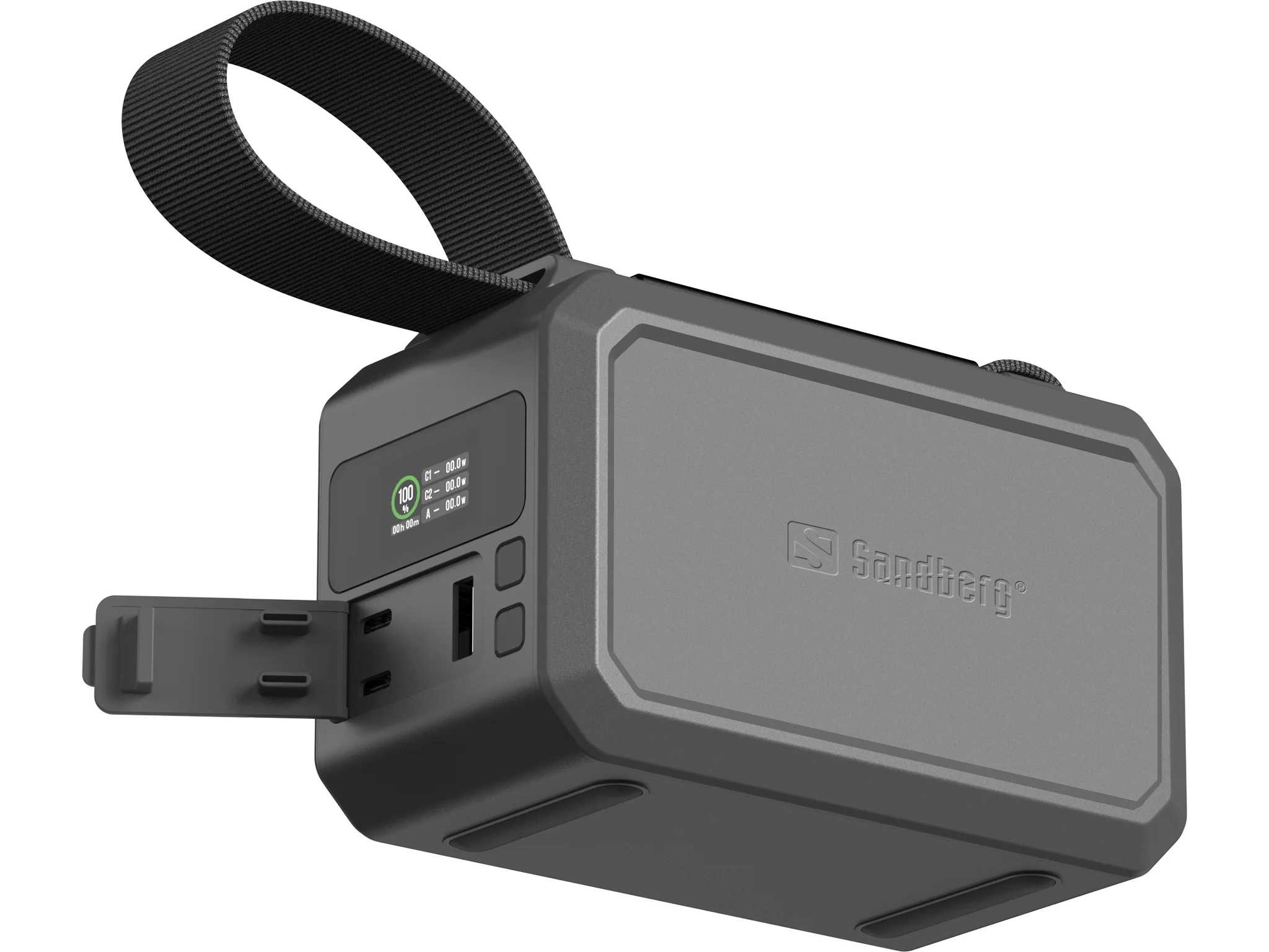 Sandberg Survivor Powerbank 100W 40000 40000 mAh Schwarz