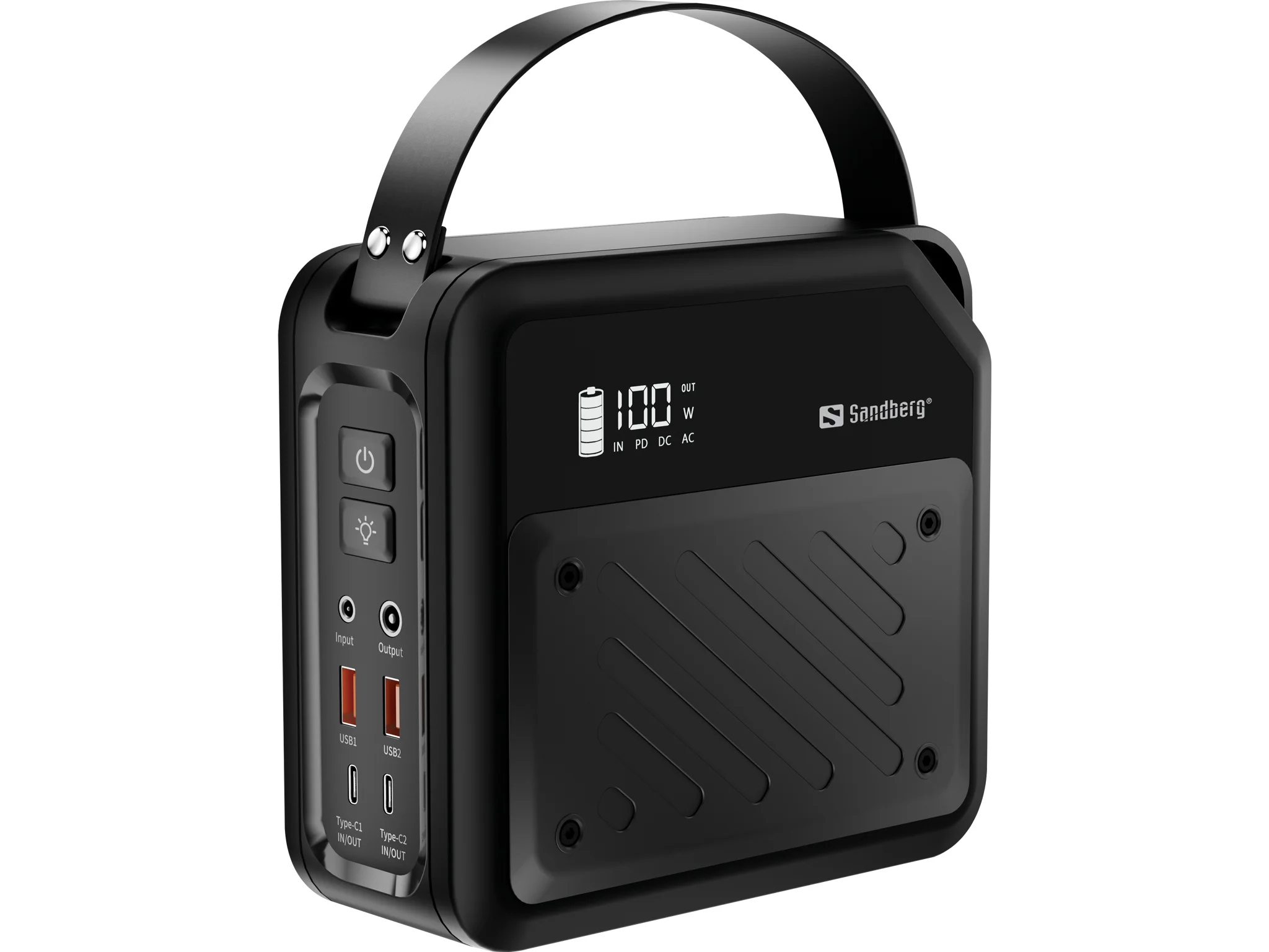 Sandberg 421-22 Tragbare Power Station Lithium Manganese Iron Phosphate (LMFP) 72000 mAh 200 W 2,31 kg