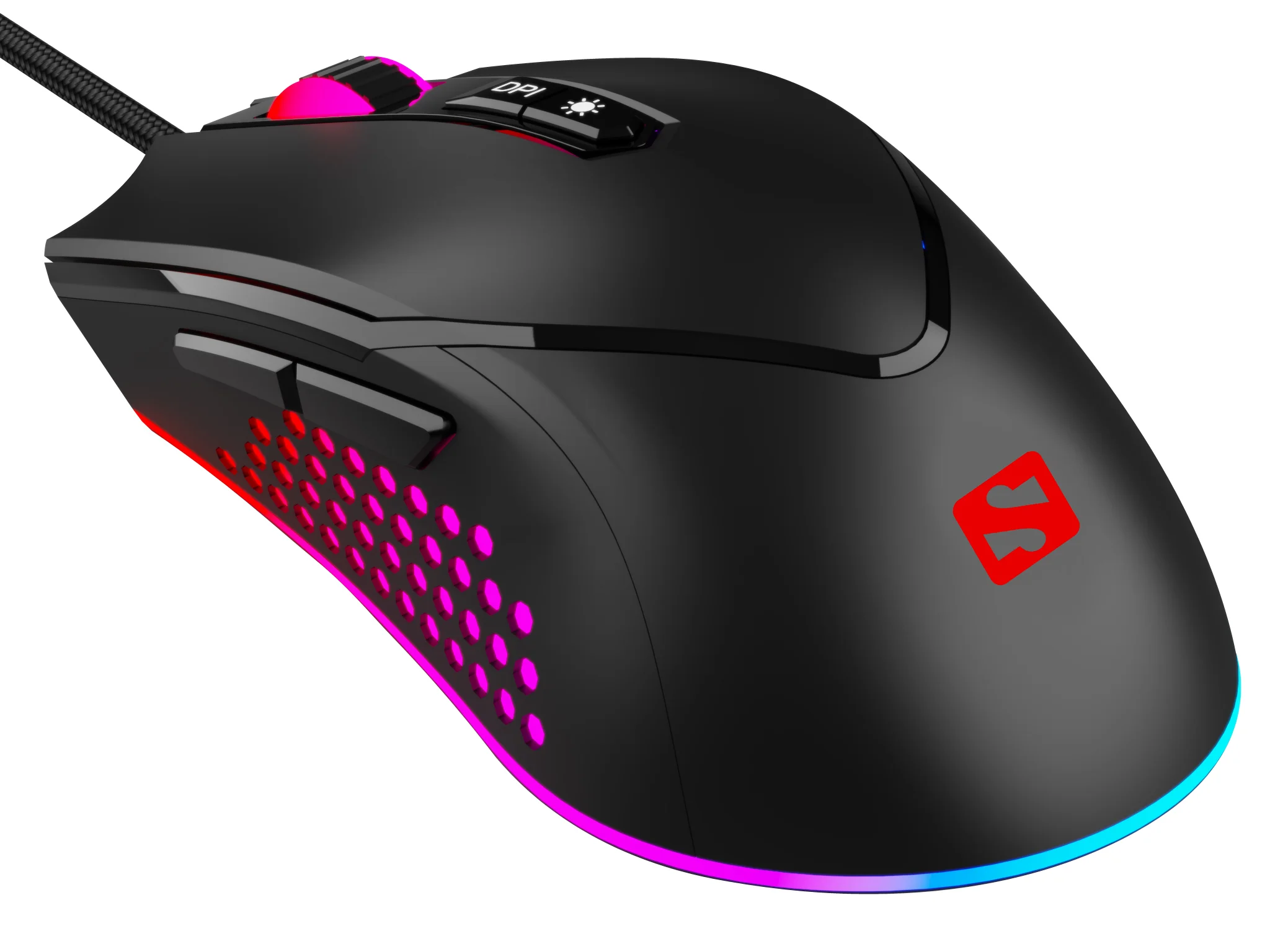 Sandberg 640-20 Maus Gaming rechts USB Typ-A 6400 DPI