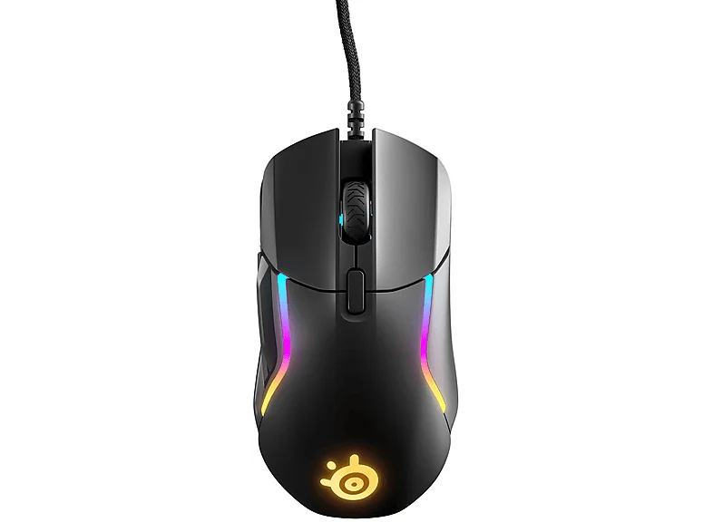 STEELSERIES Rival 5 Gaming Maus, Schwarz