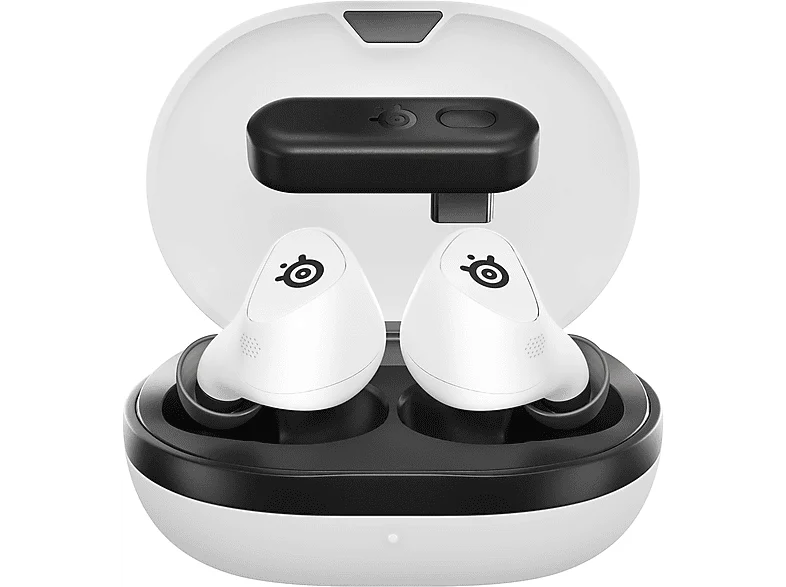 STEELSERIES Arctis Gamebuds, In-ear Kopfhörer Bluetooth Weiß