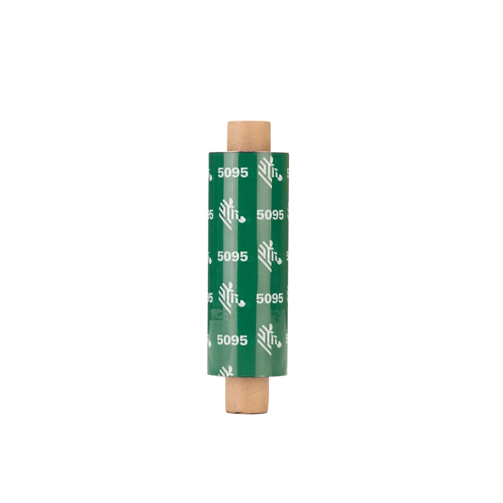 Zebra 5095 Resin Thermoband 74 m Schwarz