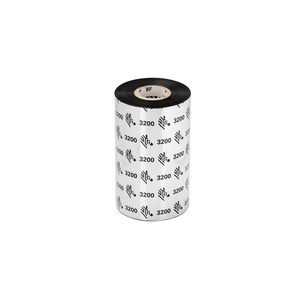 Zebra 3200 Wax/Resin Thermoband 300 m Schwarz