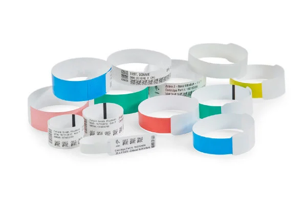 Zebra Z-Band UltraSoft Wristband Weiß