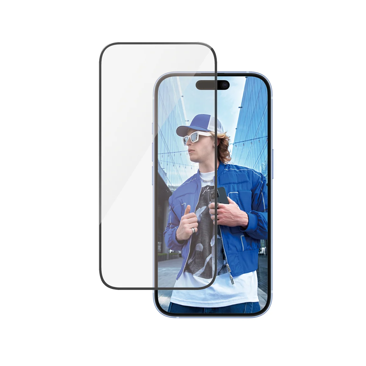 PanzerGlass ® Displayschutz iPhone 16 | 15 | Ultra-Wide Fit