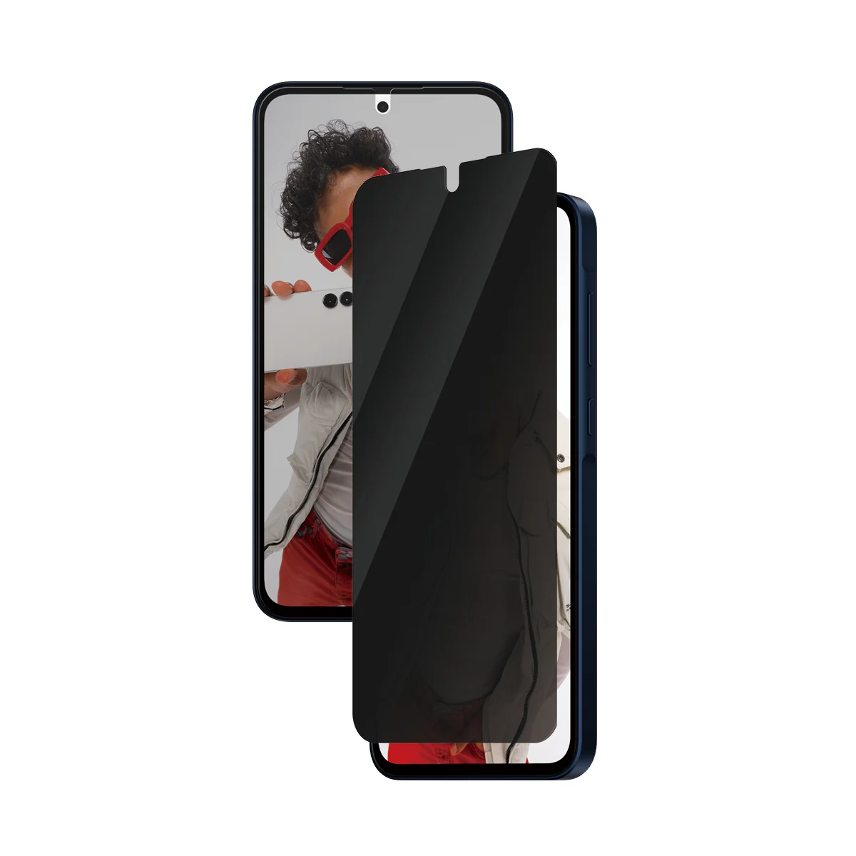 PanzerGlass SAFE. by ® 2-Way Privacy Displayschutz Samsung Galaxy A36 5G | Ultra-Wide Fit m. EasyAligner